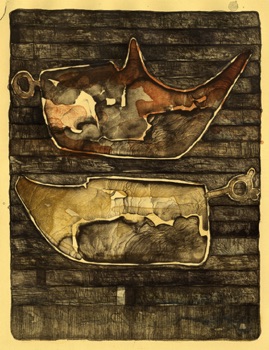 Les Amulets à Musée
Banner Sharp
Lithograph
335mm x 250mm 2011